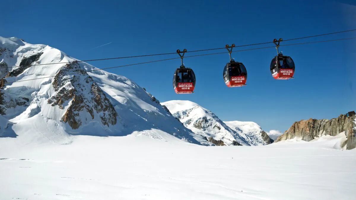 Dangle silently for 40 minutes as you glide over the glacier from France to Italy. (Dominic Arizona Bonuccelli, Rick Steves' Europe)