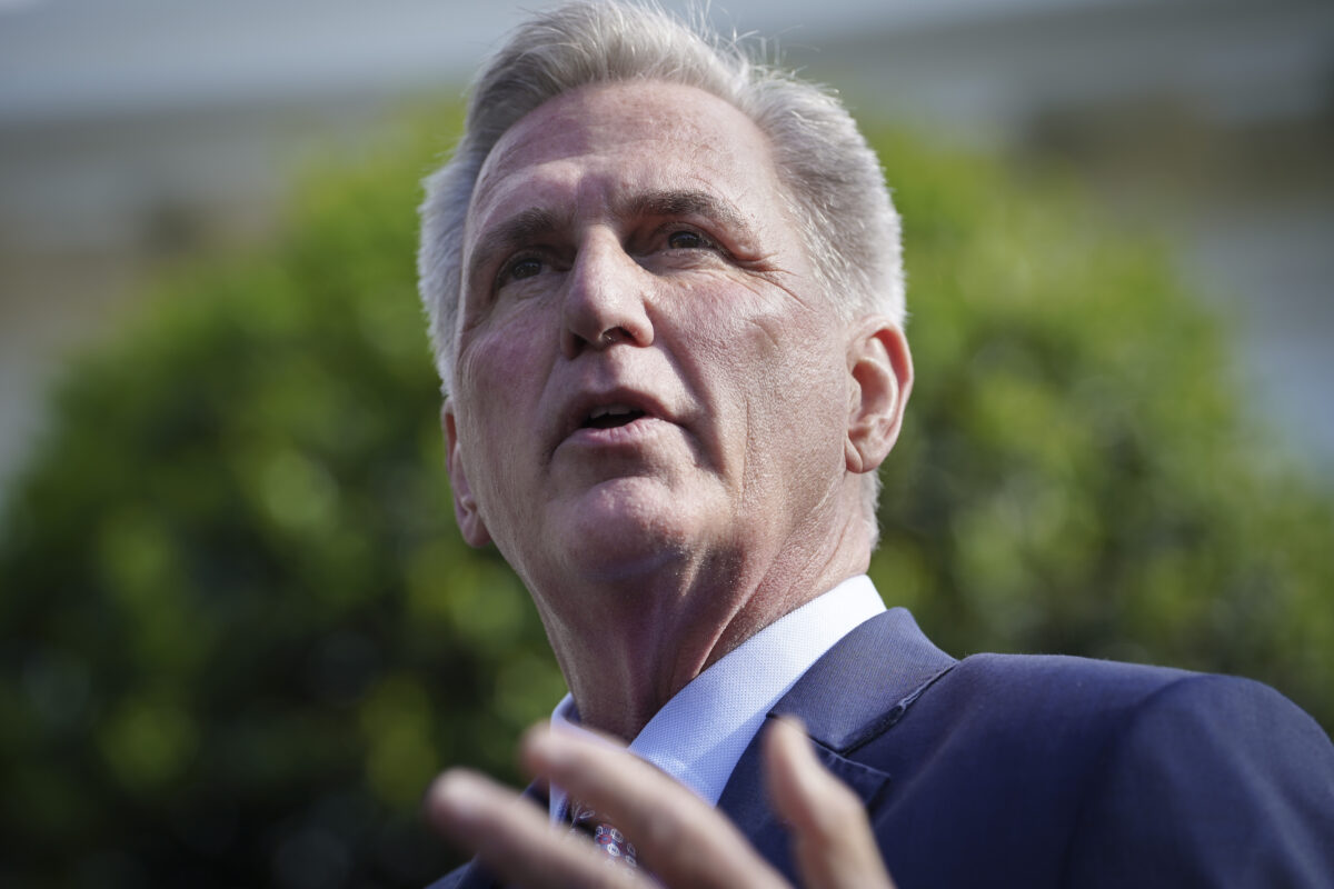 NextImg:McCarthy Delivers Remarks Following White House Meeting