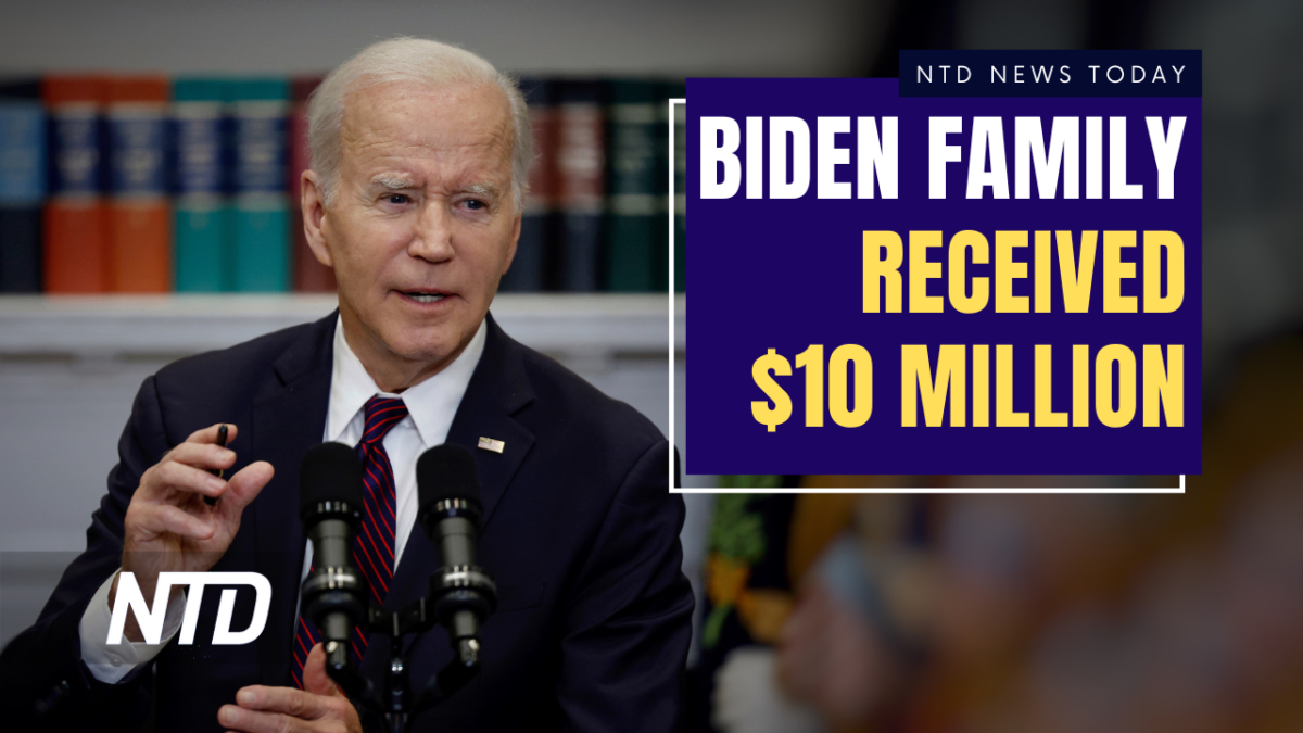 NextImg:NTD News Today (May 10): Biden Family Gained $10 Million From Foreign Interests: Comer; Chicago Declares Illegal Immigrant Emergency