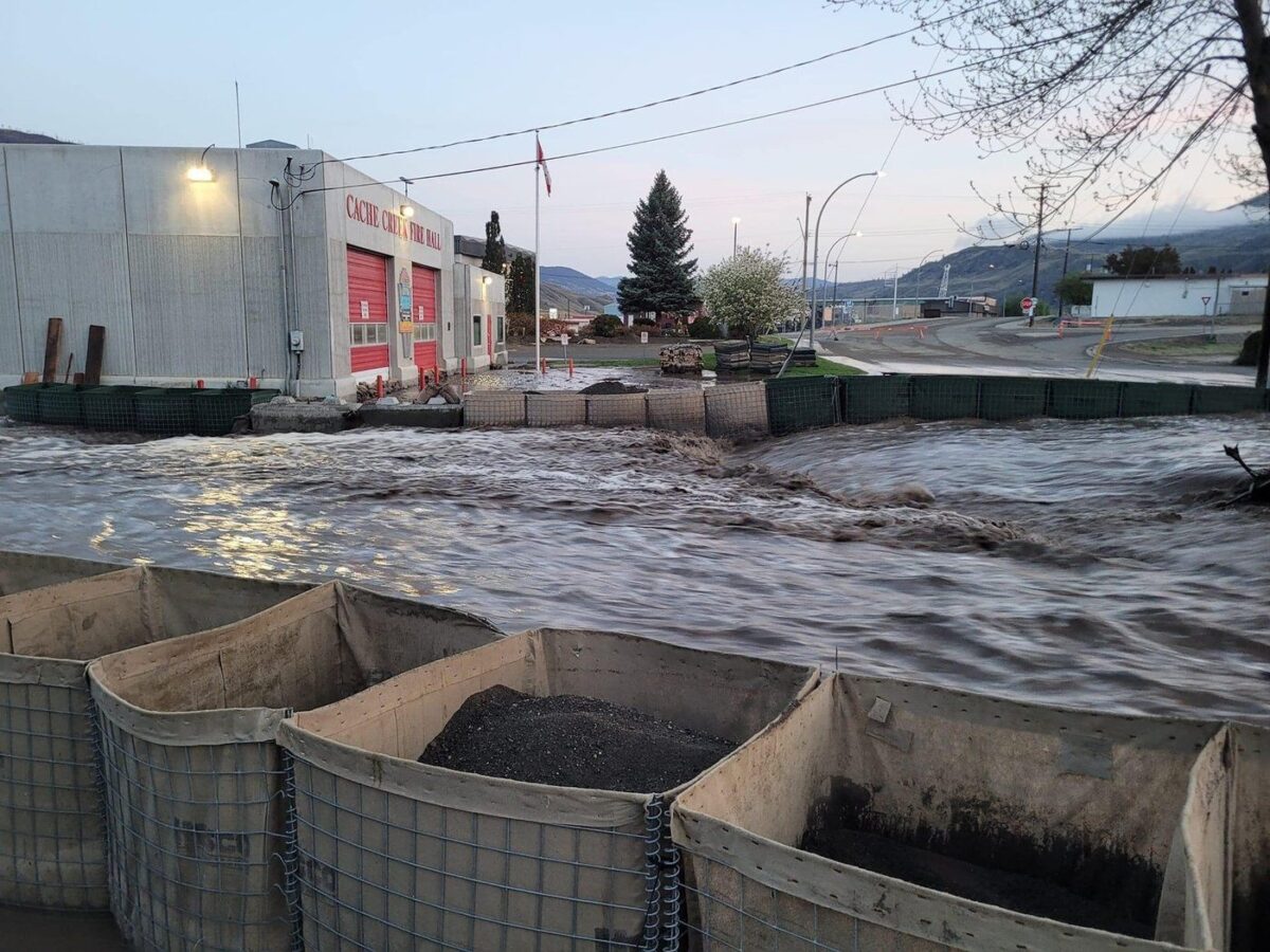 NextImg:Flooding of Bonaparte River Means More Evacuation Orders for Cache Creek, BC