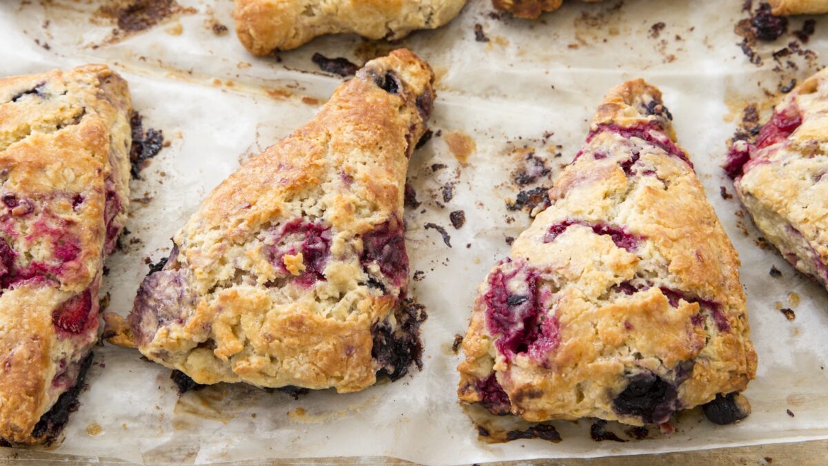 NextImg:Mixed Berry Scones