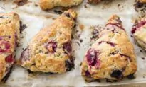 Mixed Berry Scones