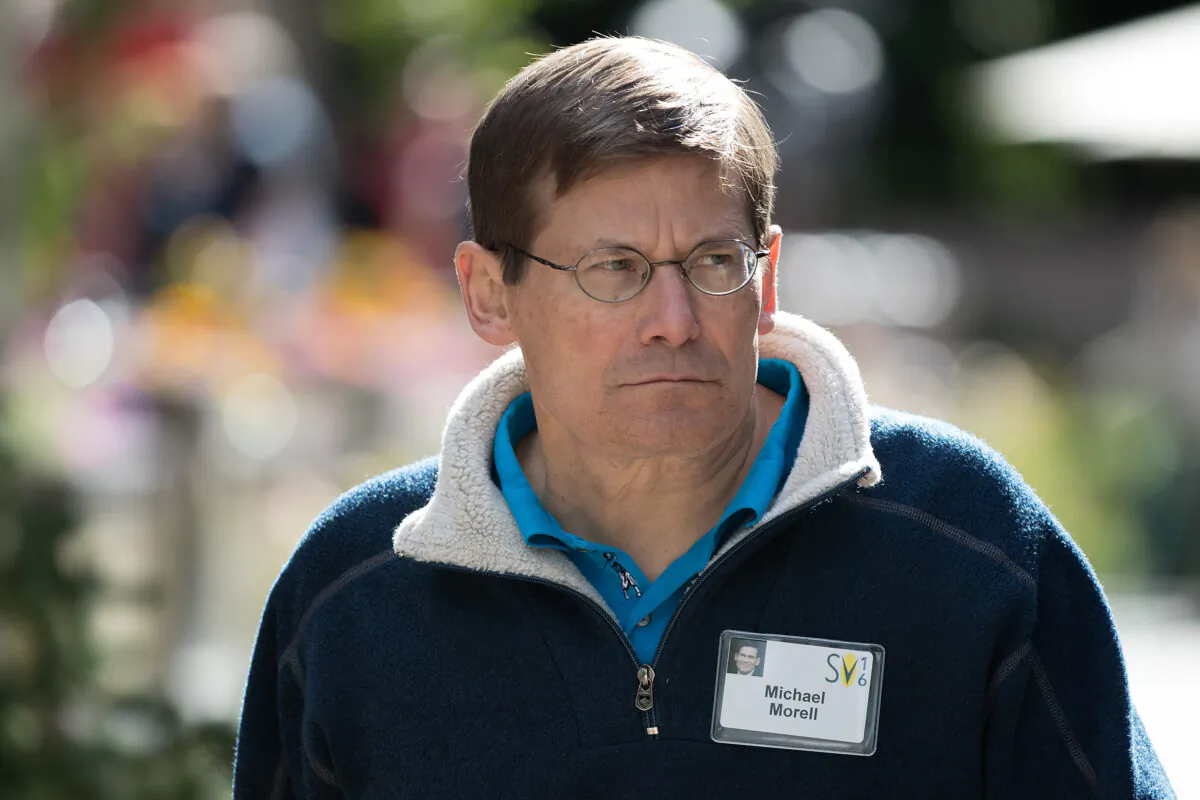 Michael Morell, former director of the Central Intelligence Agency, in Sun Valley, Idaho on July 6, 2016. (Drew Angerer/Getty Images)