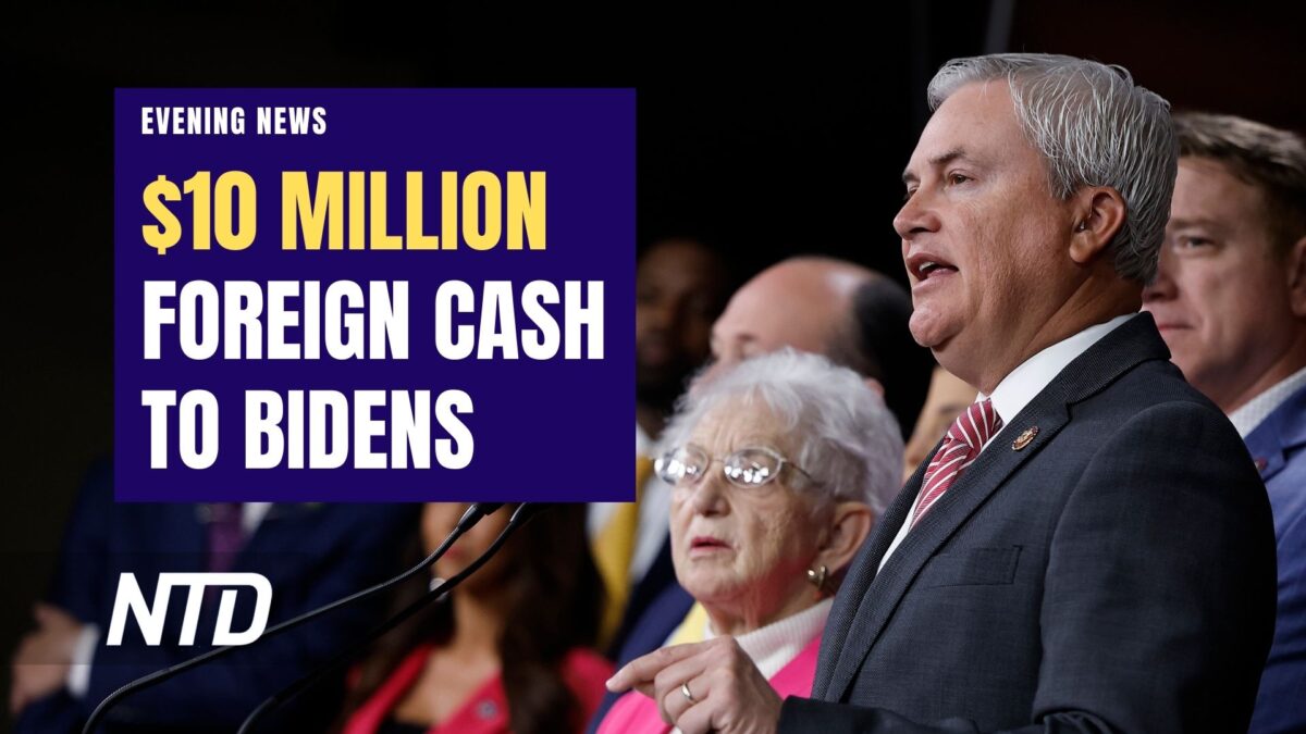 NextImg:NTD Evening News (May 10): Bank Records Show Bidens Received $10 Million in Foreign Cash; George Santos Arrested on Fraud, Theft Charges