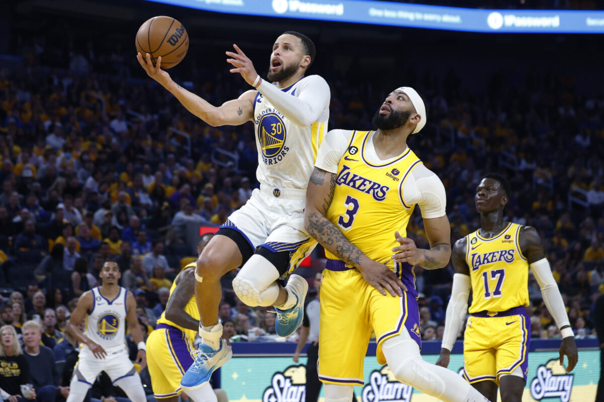 NextImg:Stephen Curry, Warriors Stave Off Elimination, Force Game 6 by Beating Lakers 121–106