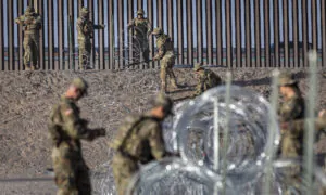 View of US Border at El Paso, Texas, After End of Title 42