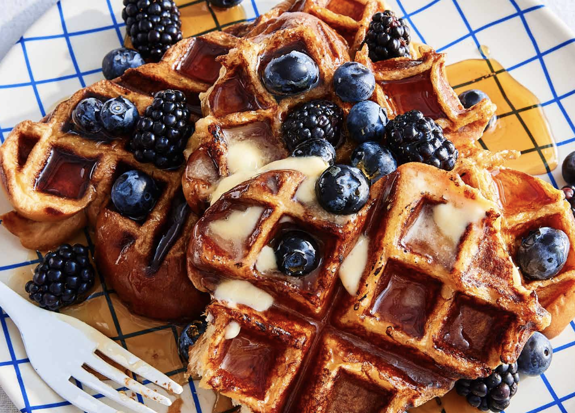 Cinnamon French Toast Waffles Recipe