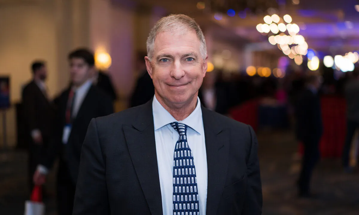 Grant Newsham, a senior fellow with the Center for Security Policy and a retired U.S. Marine colonel. (Tal Atzmon/The Epoch Times)