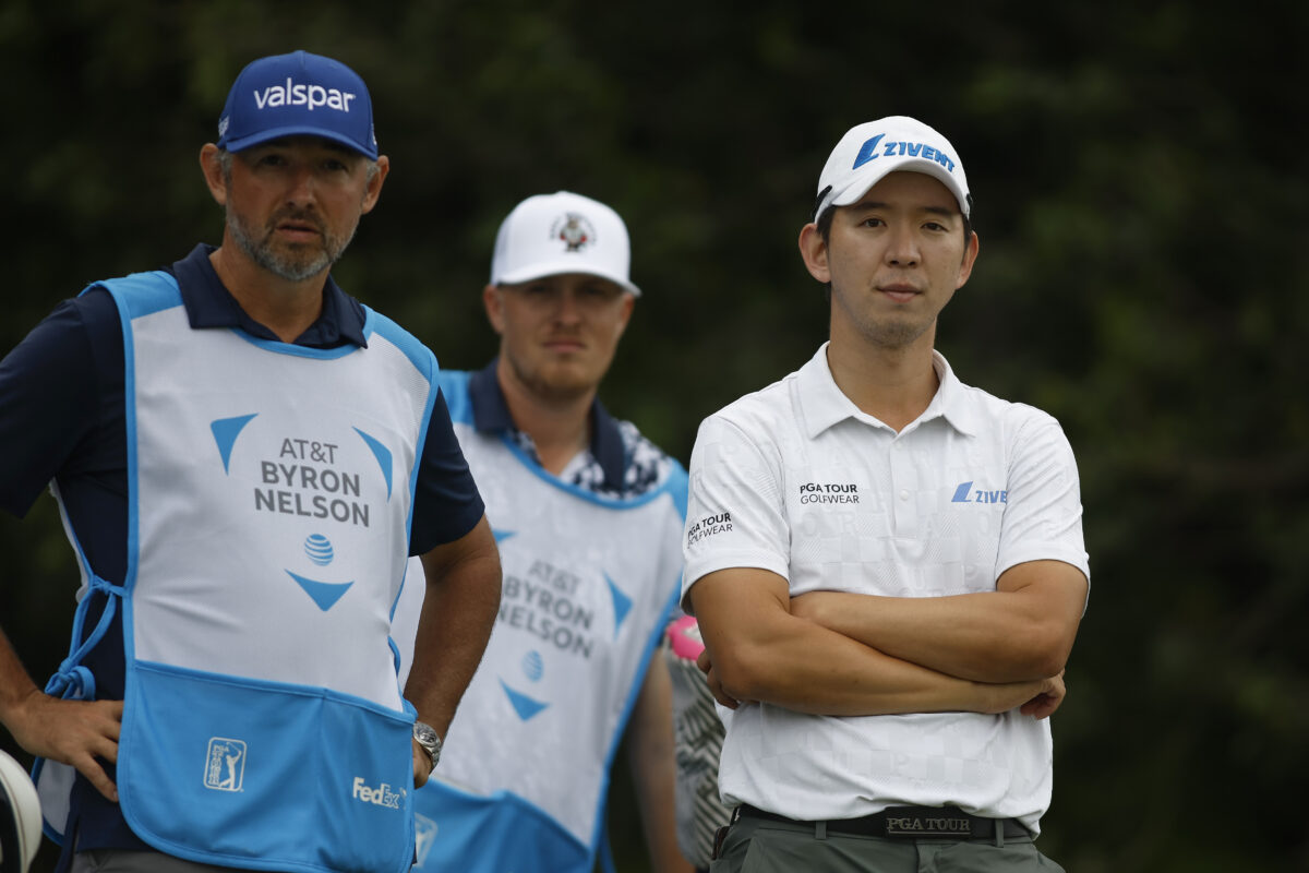 NextImg:Noh ties course record with opening-round 60 at Byron Nelson