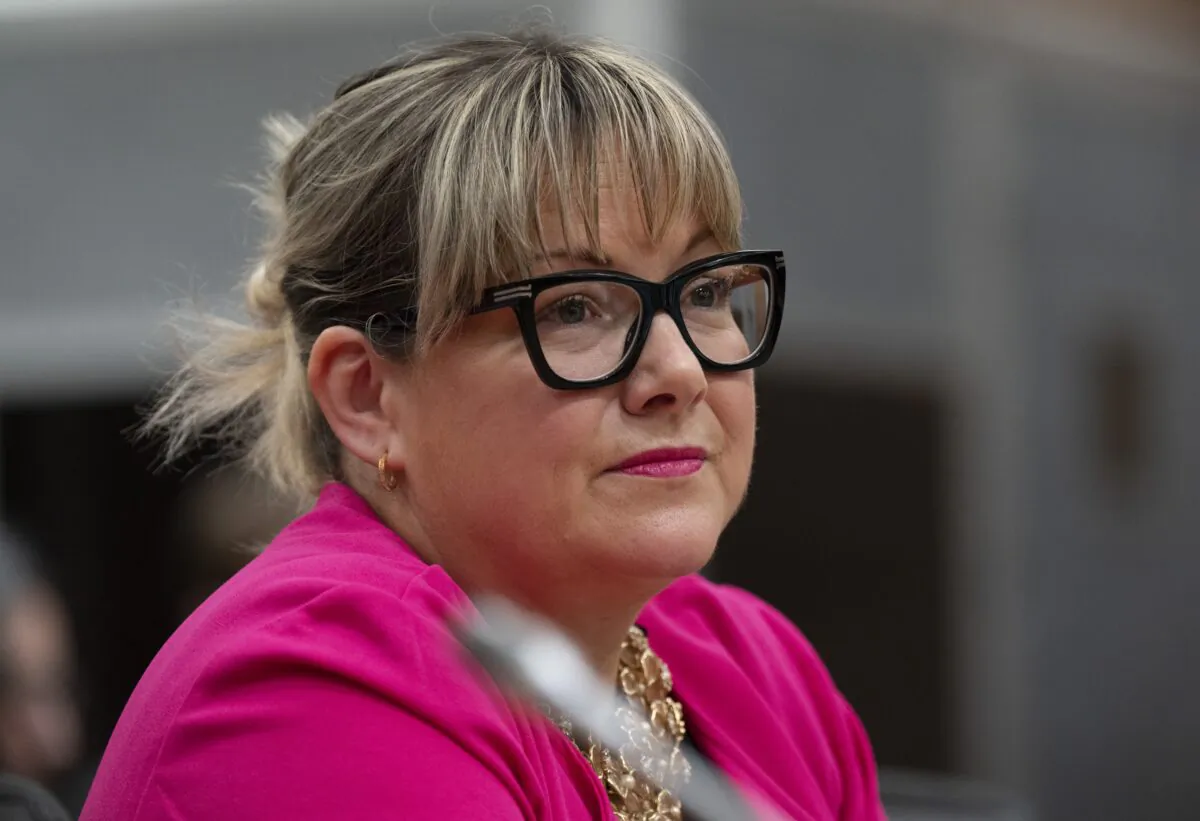 Conservative campaign manager Jenni Byrne in a file photo. (Adrian Wyld/The Canadian Press)