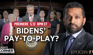 [PREMIERING 5/12, 8PM ET] Kash Patel: Release Full Subpoenaed Bank Records of Biden and His Family; New Details Emerge in Hunter Laptop Coverup