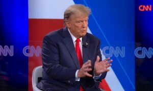 Trump ignores critics of CNN Town Hall appearance.