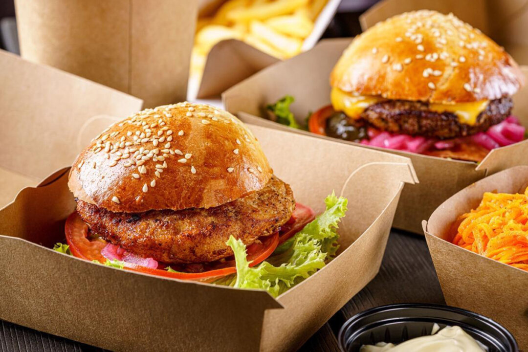 Research indicates that harmful perfluoroalkyl and poly-fluoroalkyl substances in food packaging may threaten human health through food and environmental contamination.
(Zu Kamilov/Shutterstock)
