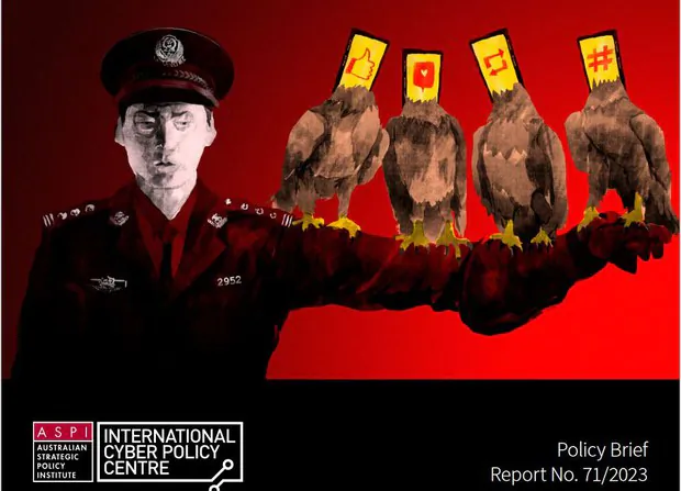 The CCP’s cyber influence campaigns against Western democracies on social media has become more frequent in recent years. (screenshot/ASPI report)