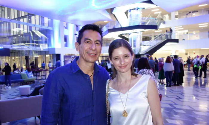 Efrain Pedrosa
and Mayola Velazquez
enjoyed Shen Yun in Mexico City on May 9, 2023. (Lily Yu/The Epoch Times)