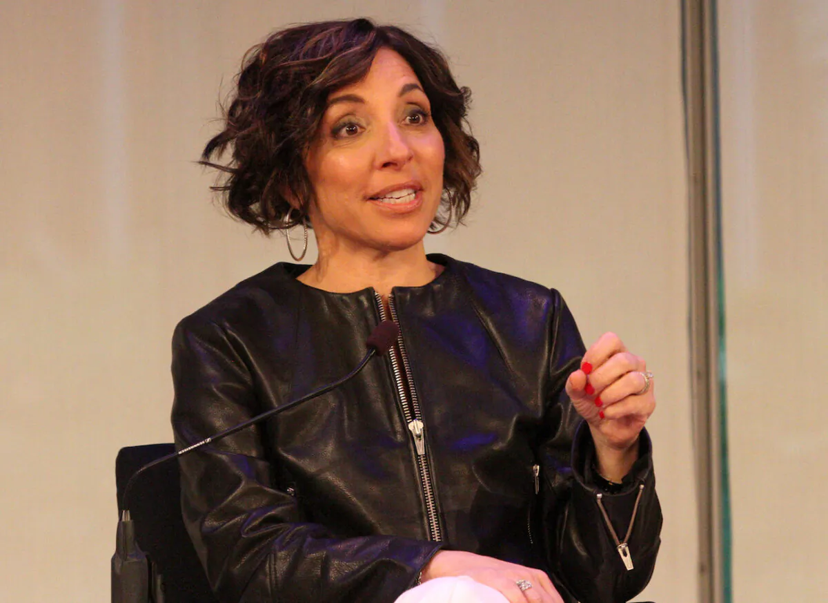 Linda Yaccarino speaks during Advertising Week 2015 AWXII at the Times Center Stage in New York City, on Sept. 30, 2015. (Laura Cavanaugh/Getty Images for AWXII)