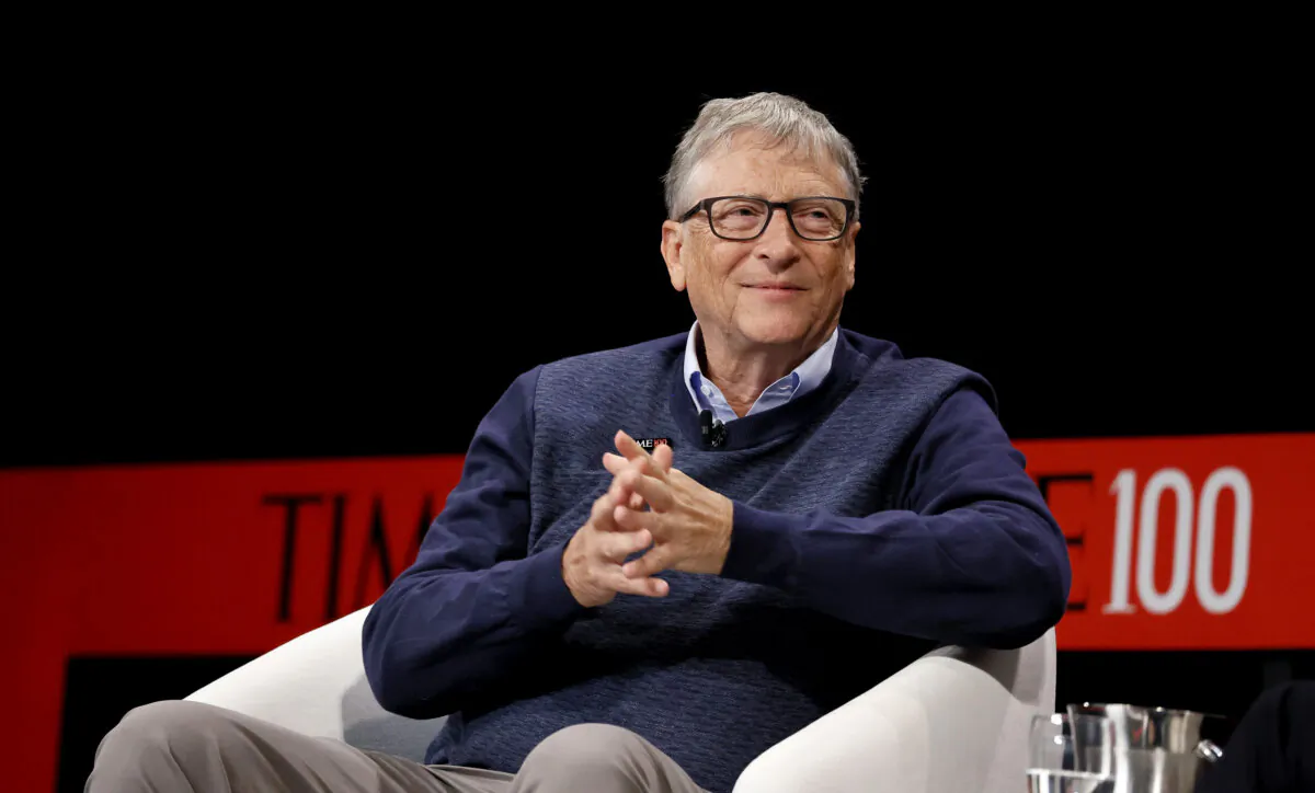 Bill Gates speaks onstage at the TIME100 Summit 2022 at Jazz at Lincoln Center in New York City, on June 7, 2022. (Jemal Countess/Getty Images for TIME)