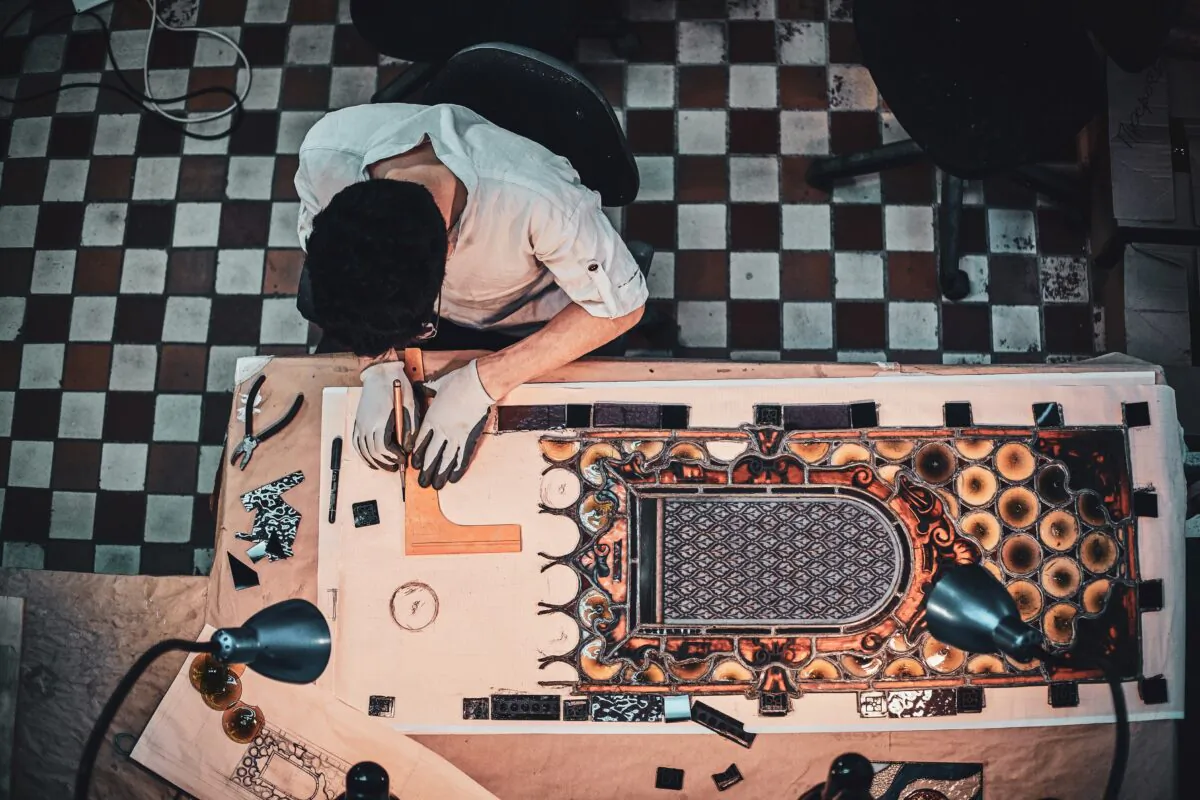 Historic stained glass restoration is now considered endangered in the UK. (FXQuadro/Shutterstock)
