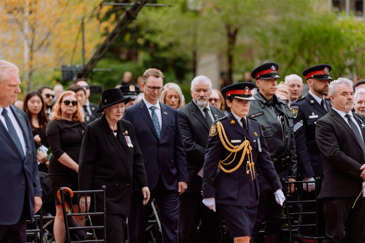 NextImg:'Attack on the Policing Community': Officers, Widows Attend Funeral for 9th Slain Officer in 6 Months