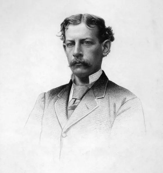 An engraved portrait of U.S. newspaper proprietor James Gordon Bennett Jr. (1841–1918), circa 1880s. (Kean Collection/Getty Images)