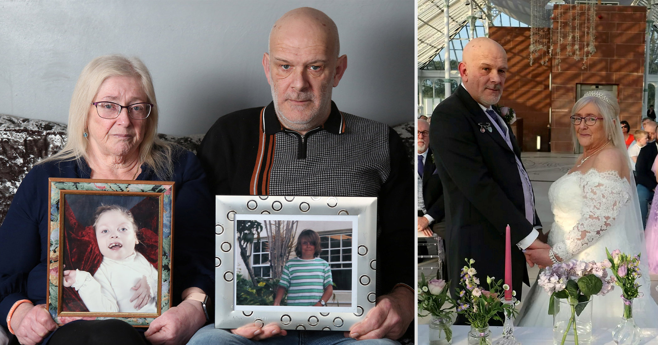 Widow who held joint funeral for daughter and husband feels 'alive again' marrying widower who lost his son