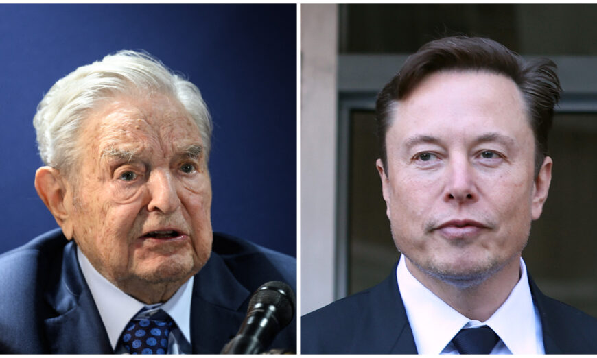 Elon Musk claims George Soros despises humanity and supports policies that undermine civilization.