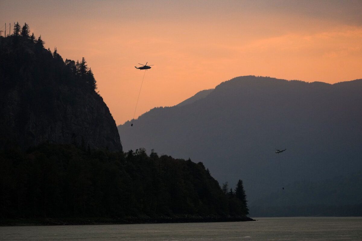 Smoky Haze From Active Wildfires Forecasted to Worsen in BC Interior