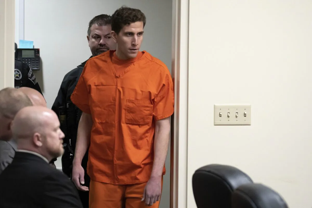 Bryan Kohberger appears at a hearing in Latah County District Court in Moscow, Idaho, on Jan. 5, 2023. (Ted S. Warren/Pool/AP Photo)