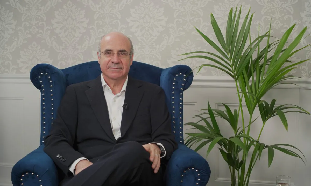 Financier, author, and human rights campaigner Bill Browder during an interview with NTD's British Thought Leaders programme. (NTD)