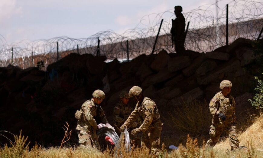 Abbott declares border ‘invasion’, vows border wall construction.