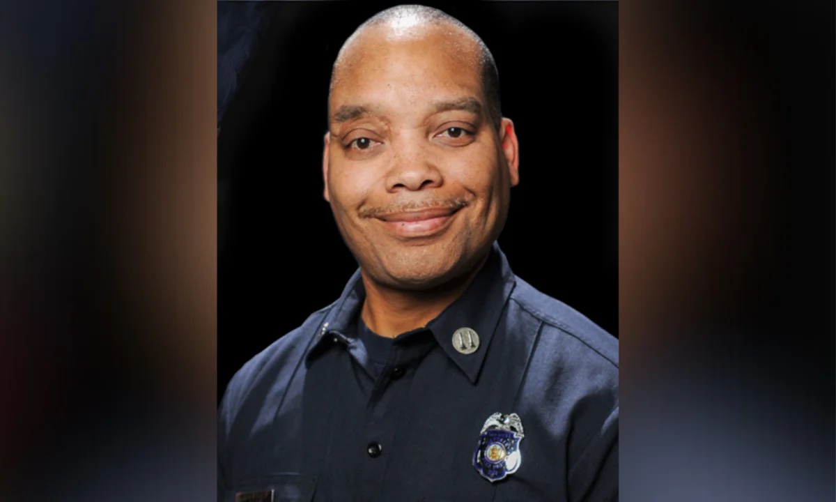 The San Diego Fire-Rescue Department posted a picture of Fire Capt. Derrin Austin on their social media on May 17, 2023. (Courtesy of the San Diego Fire-Rescue Department)