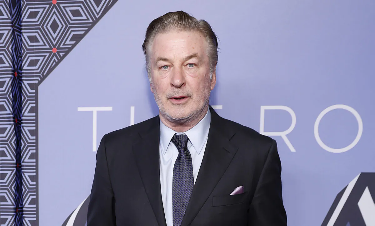 Alec Baldwin attends The Roundabout Gala 2023 at The Ziegfeld Ballroom in New York on March 6, 2023. (John Lamparski/Getty Images)