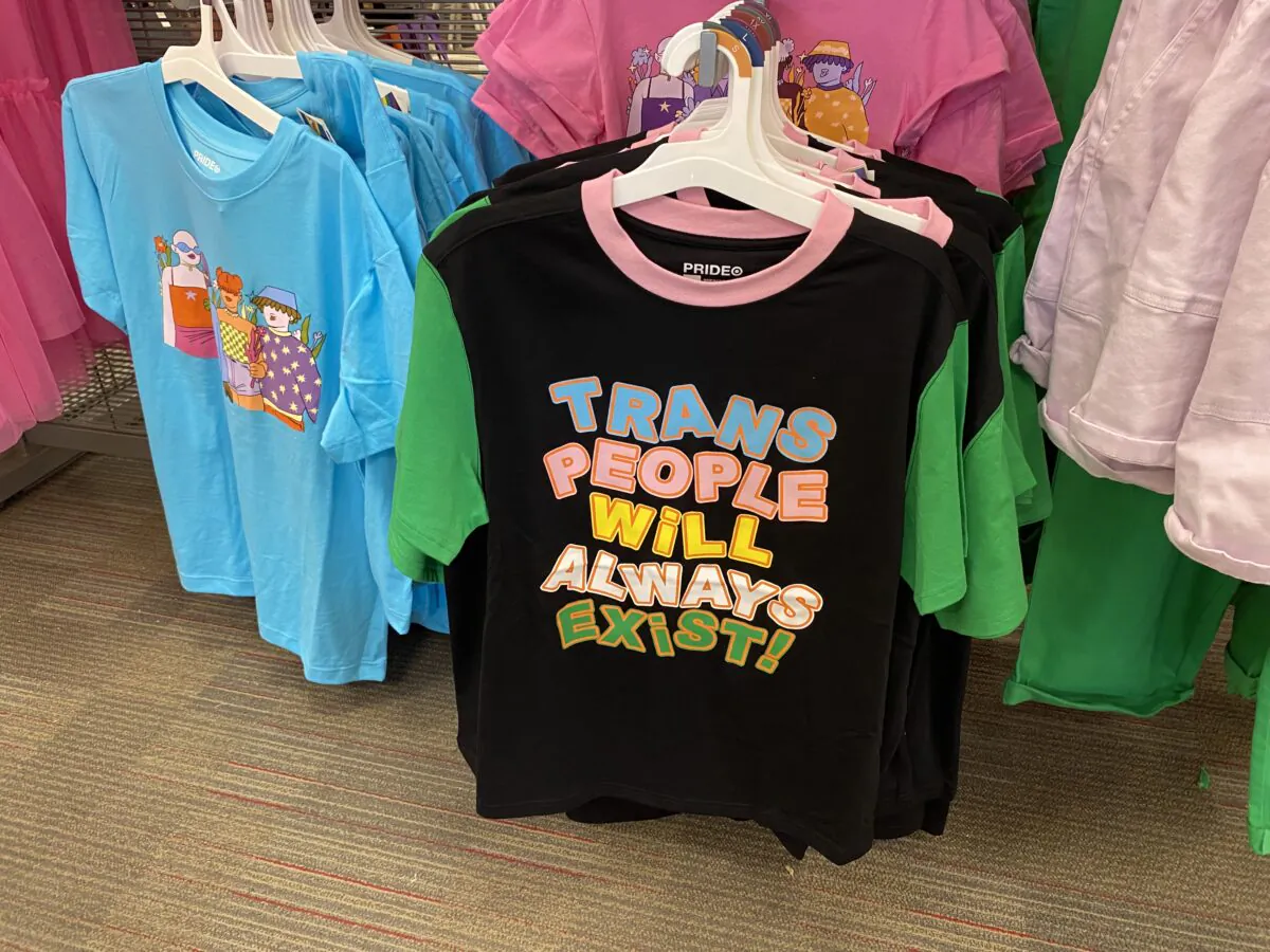 A shirt sold in kids' sizes as part of Target's Pride line. (Courtesy of Alice Giordano)