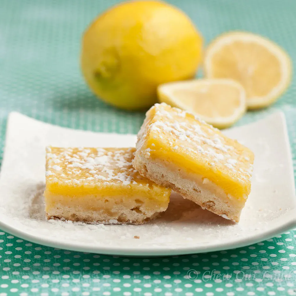 Lemon Bars can be made ahead of time and chilled.. (Courtesy of Amy Dong)