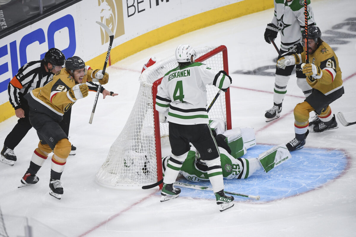 Howden Scores in OT, Golden Knights Beat Stars 4–3 in Game 1 of West Final