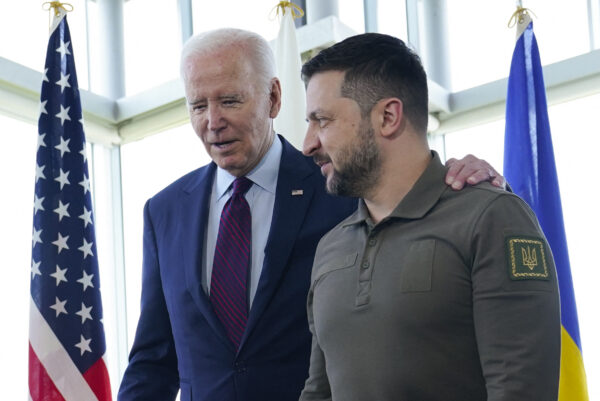 Biden meets Zelenskyy