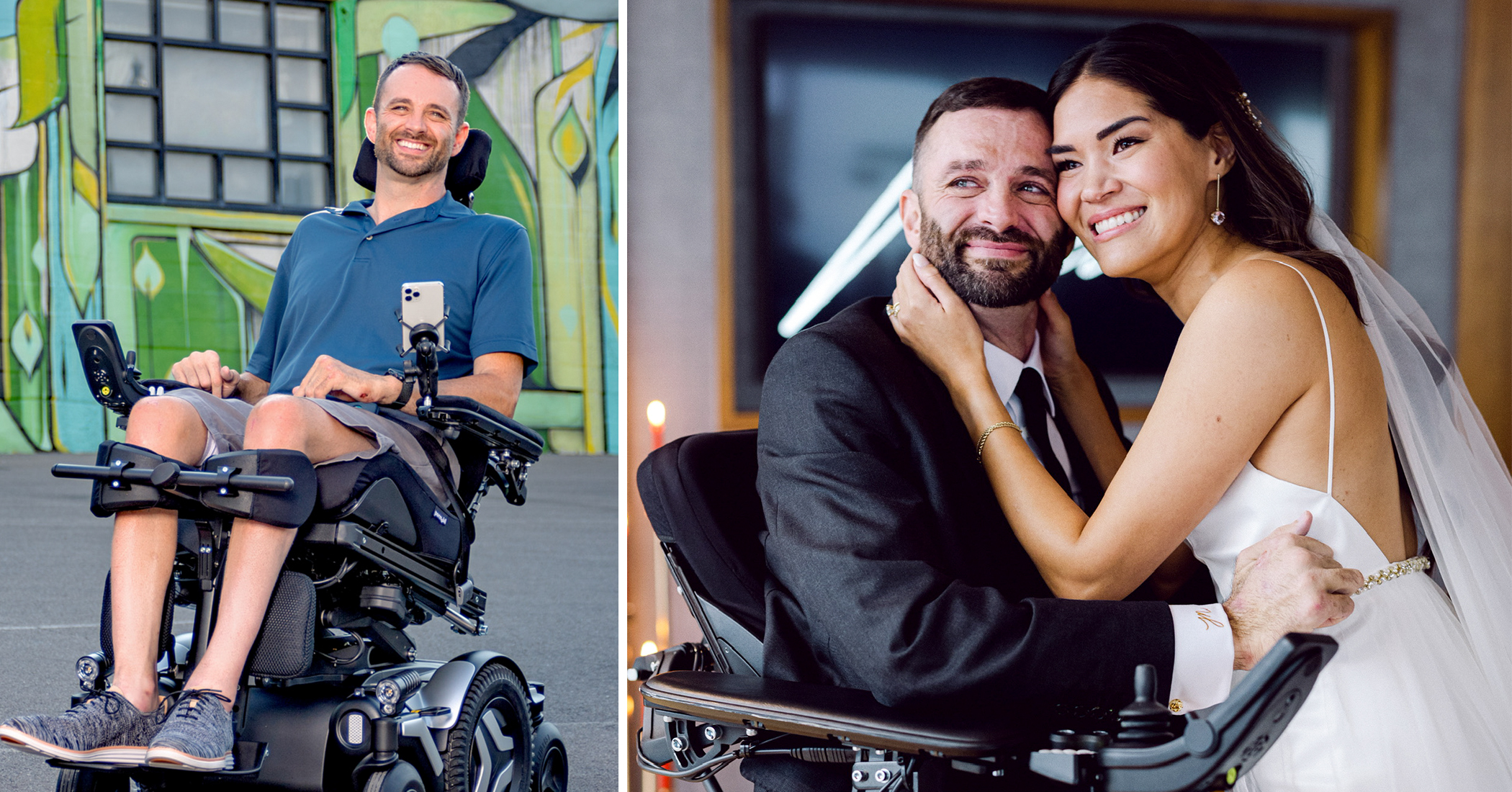 'Love wins': Diving accident that left man paralyzed also led him to the love of his life