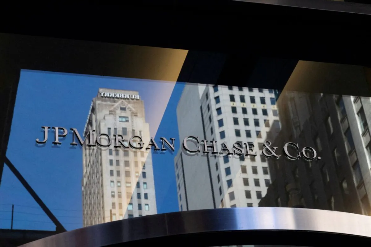 JPMorgan Chase Bank is seen in New York City on March 21, 2023. (Caitlin Ochs/Reuters)