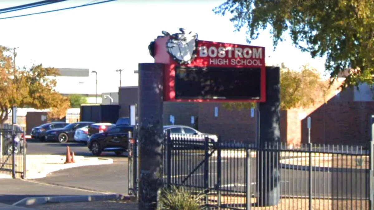 Bostrom High School in Phoenix, Arizona. (Google Maps/Screenshot via NTD)