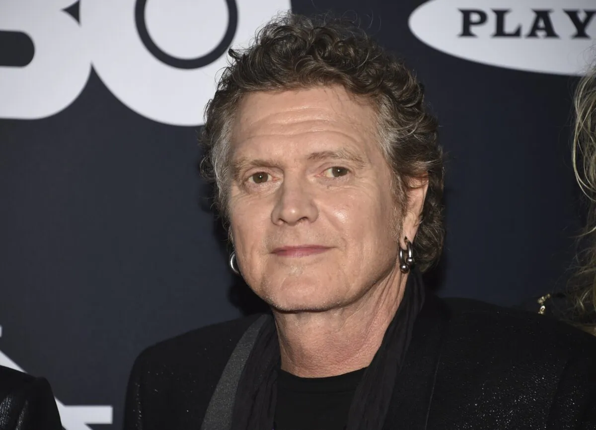Rick Allen arrives at the Rock & Roll Hall of Fame induction ceremony at the Barclays Center in New York on March 29, 2019. (Evan Agostini/Invision/AP)