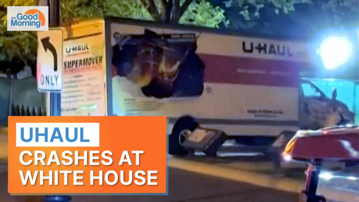 NTD Good Morning (May 23): U-Haul Truck Crashes Into Barricades Near White House; TikTok Sues Montana Over State Ban