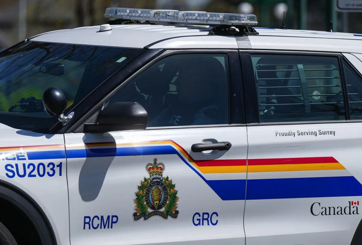 An RCMP police vehicle is shown in this April 28, 2023 file photo. (Darryl Dyck/The Canadian Press)