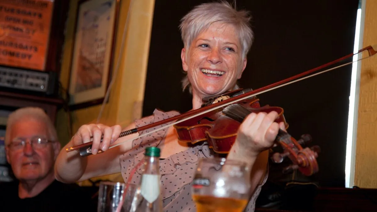 To find an Irish music session in a pub, wander a town and follow your ear. (Dominic Arizona Bonuccelli)