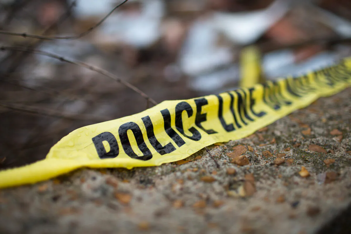 Crime scene tape in a file photo. (Scott Olson/Getty Images)