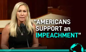 Rep. Greene Presents Articles of Impeachment Against Biden During Floor Speech