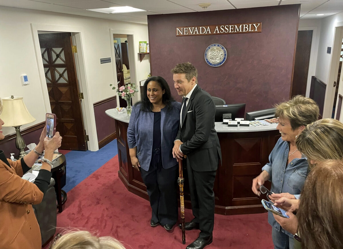 NextImg:Actor Jeremy Renner Wants Tax Credits for Film Projects in Northern Nevada, but He May Have to Wait