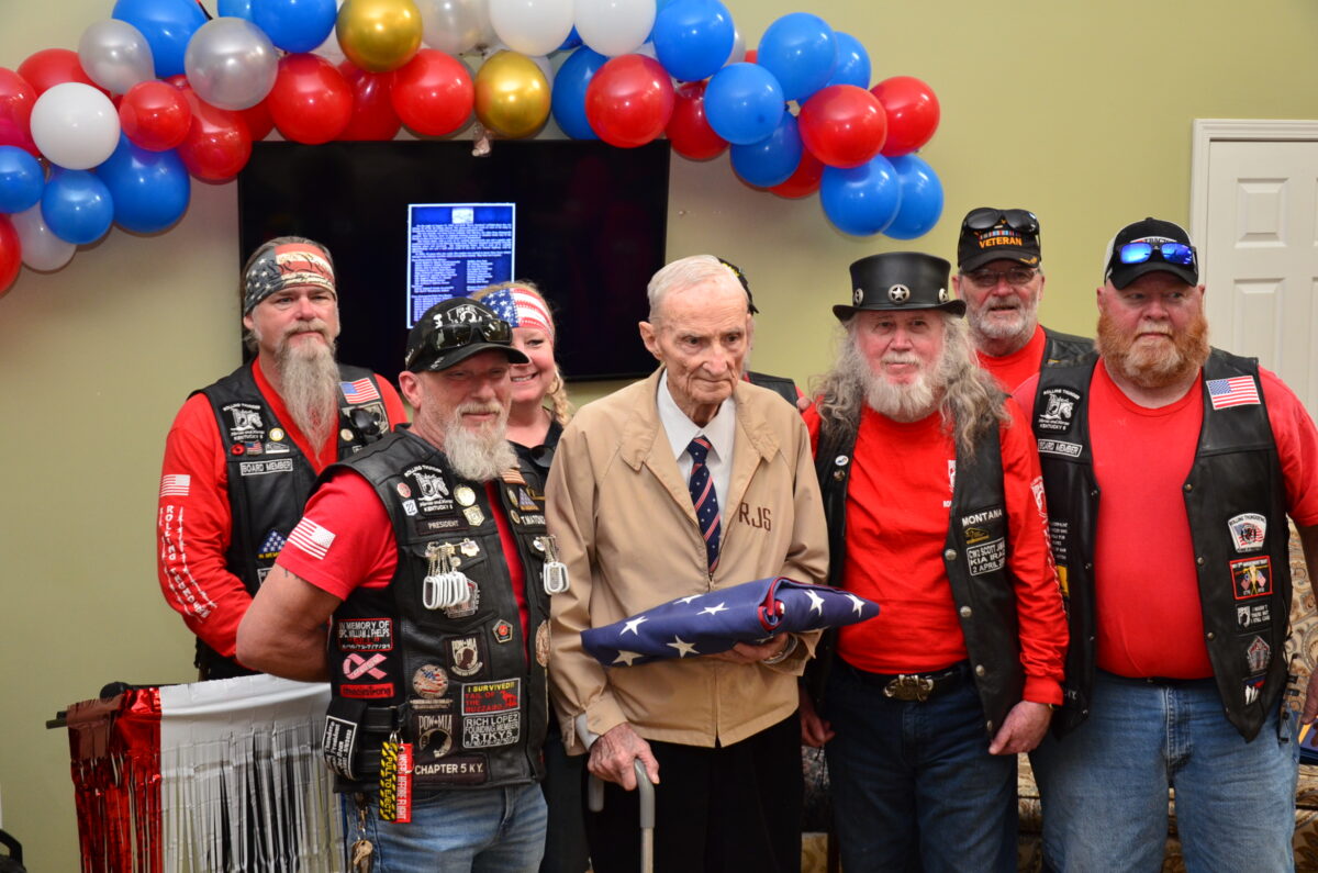 NextImg:World War II Veteran Celebrates 100 Years