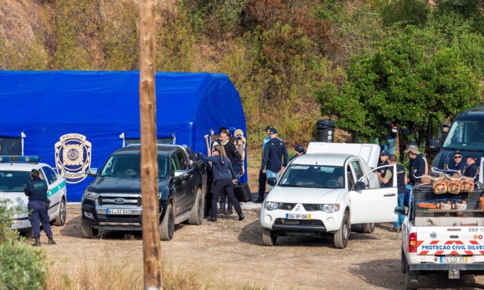 Police are preparing to search a reservoir for the body of Madeleine McCann, who went missing in the Algarve, Portugal in May 2007.  May 23, 2023 in Silves, Portugal.  (Luis Ferreira/Reuters)