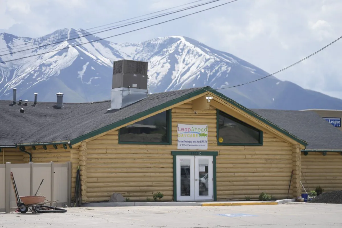 The Leap Ahead Daycare in Spanish Fork, Utah, on May 23, 2023. (Rick Bowmer/AP Photo)