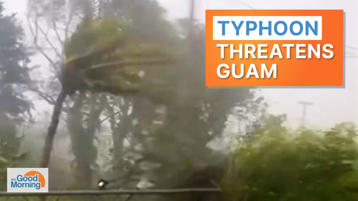 NextImg:NTD Good Morning (May 24): Typhoon Mawar Nears Guam, Most Powerful Storm to Hit U.S. Pacific In Decades; Combating CCP Hearing